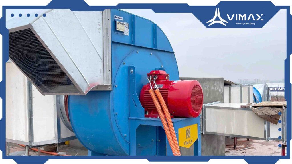 Fire protection fan project General Department of Engineering Z133-Vimax-3