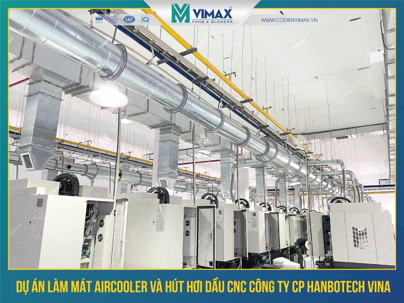 CNC Oil Vapor Treatment System At Hanbotech Vina Company - Vimax - 1