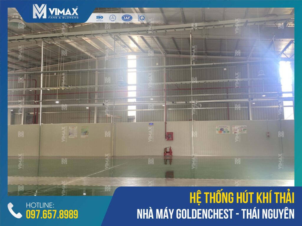 Exhaust System Of Goldenchest Factory - Thai Nguyen - Vimax - 4