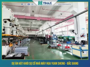 Fire Protection Smoke Exhaust Project Of Hua Yuan Sheng Factory - Bac Giang - Vimax - 1