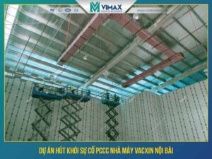 Fire Protection Smoke Exhaust System Fire Protection Noi Bai Vaccine Factory - Vimax - 1