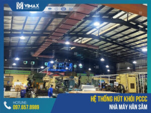 Fire Protection Smoke Exhaust System Of Han Sam Factory - Vimax - 1