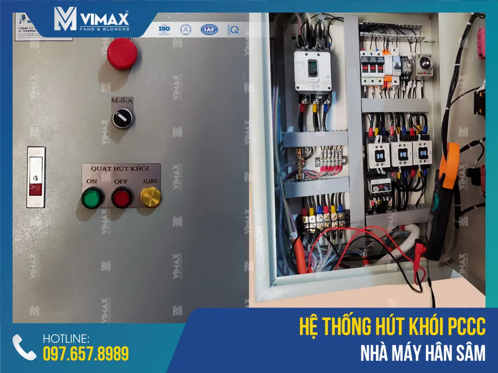 Fire Protection Smoke Exhaust System Of Han Sam Factory - Vimax - 3