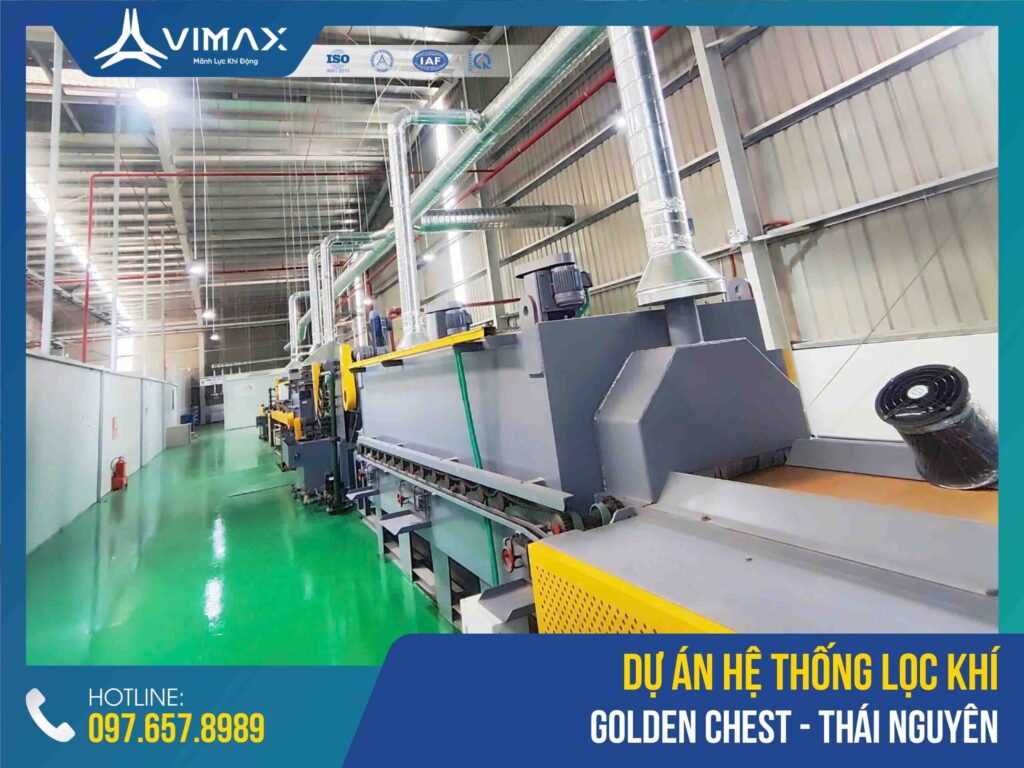 Golden Chest Air Filter System - Thai Nguyen - Vimax - 4