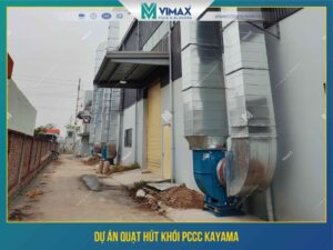 Kayama Factory Fire Exhaust Fan Project - Vimax - 1