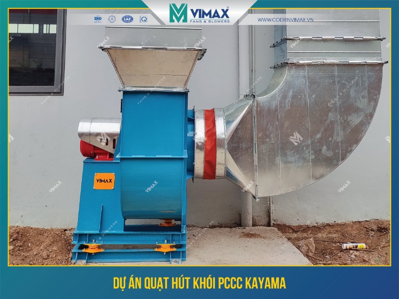 Kayama Factory Fire Exhaust Fan Project - Vimax - 3