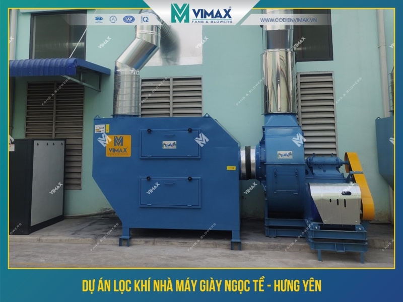 Ngoc Te Shoe Factory Air Filter Project - Hung Yen - Vimax - 1