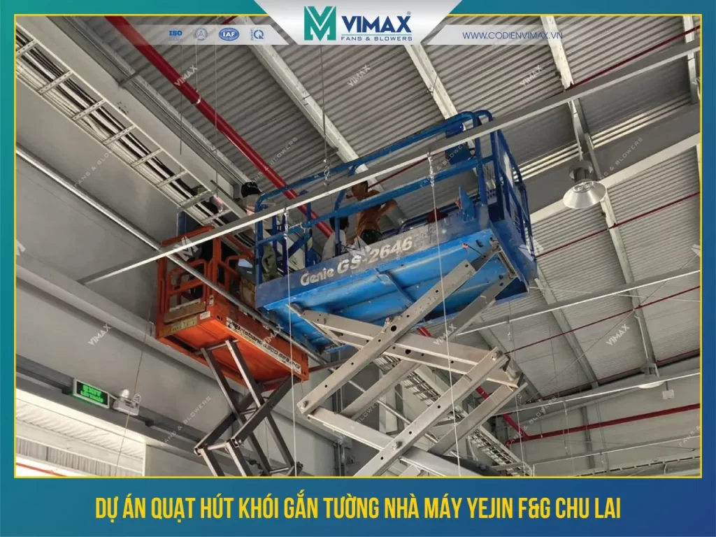 Yejin F&C Chu Lai Factory Smoke Exhaust Fan - Vimax - 2
