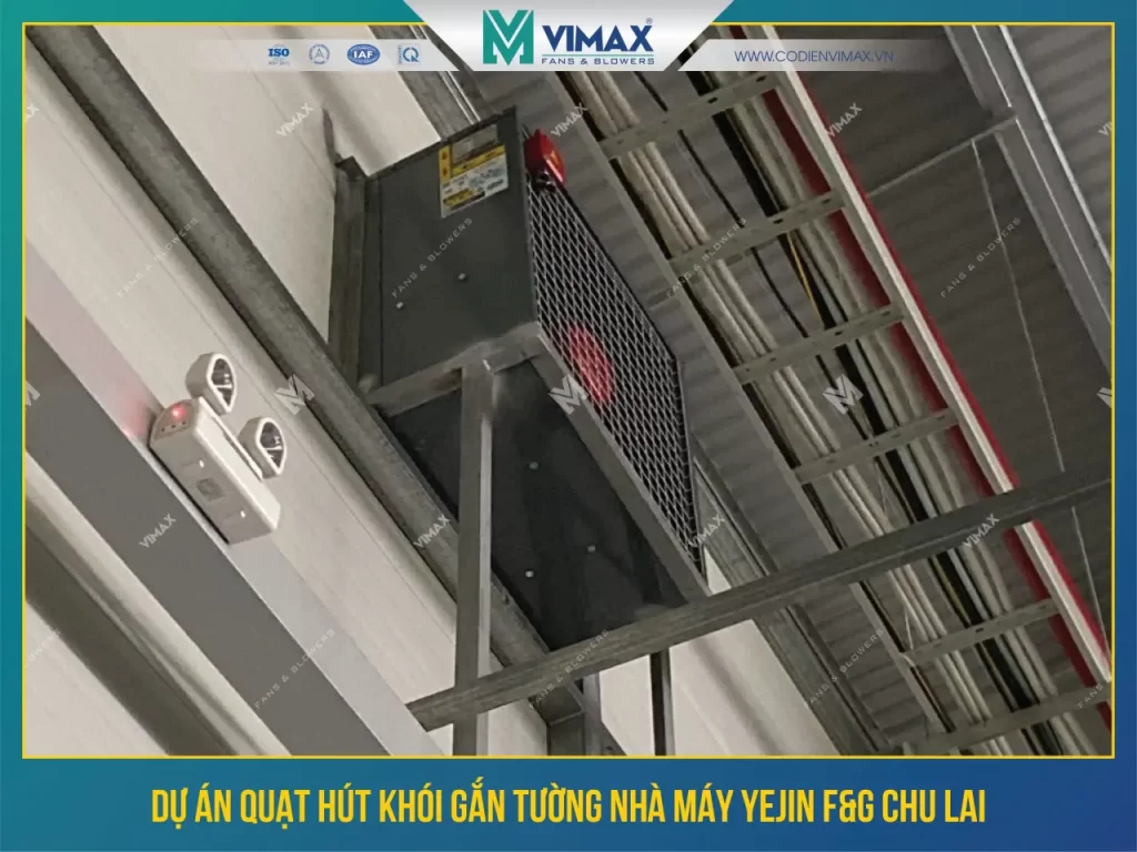 Yejin F&C Chu Lai Factory Smoke Exhaust Fan - Vimax - 4
